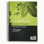 Cambridge notebooks