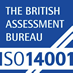 ISO 14001 Registered Organisation - The British Accreditiation Bureau - Registration Number 183961